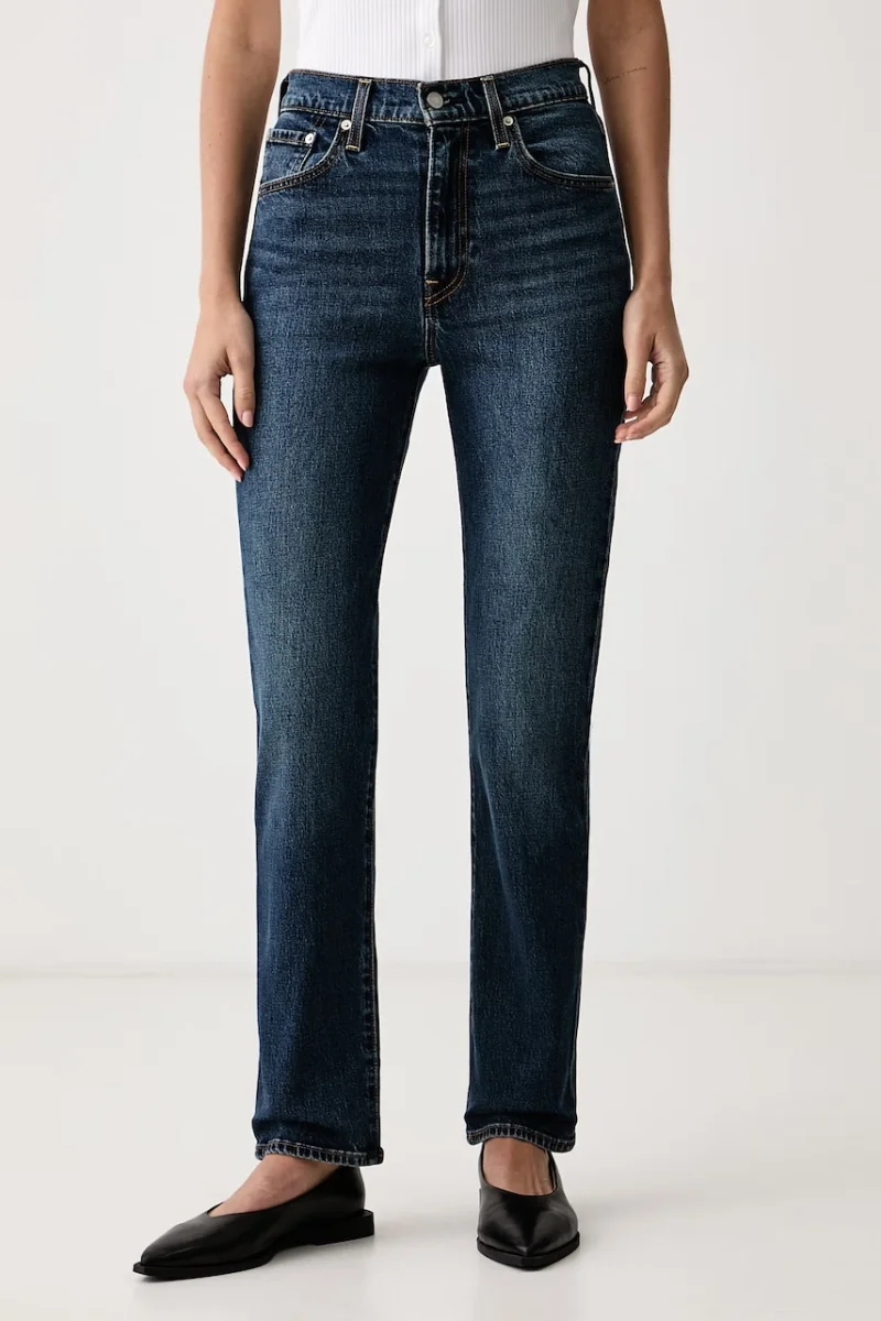 Levi's  blugi slim fit pentru femei RIBCAGE SLIM