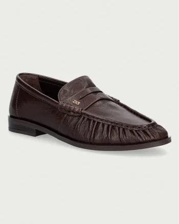 Nokwol  mocasini pentru femei din piele Haven Pine Cone Athena