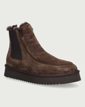 Copenhagen  suede cizme de zăpadă pentru femei din piele întoarsă