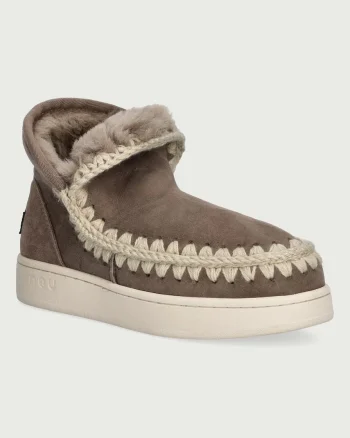 Mou  New Eskimo Sneaker Suede cizme de zăpadă pentru femei din piele întoarsă