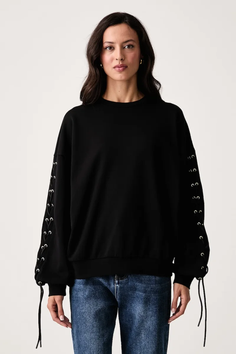 Liu Jo  hanorac oversized pentru femei cu bumbac