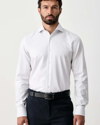 BOSS  cămașă oxford pentru bărbați din bumbac H-HANK-SP-B1-C1-263