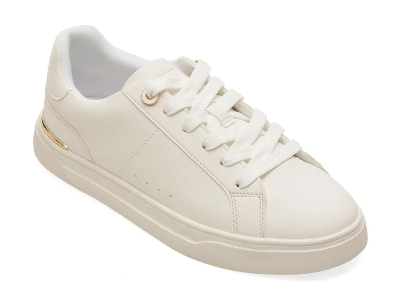 Pantofi sport ALDO albi, 14422610, din piele ecologica