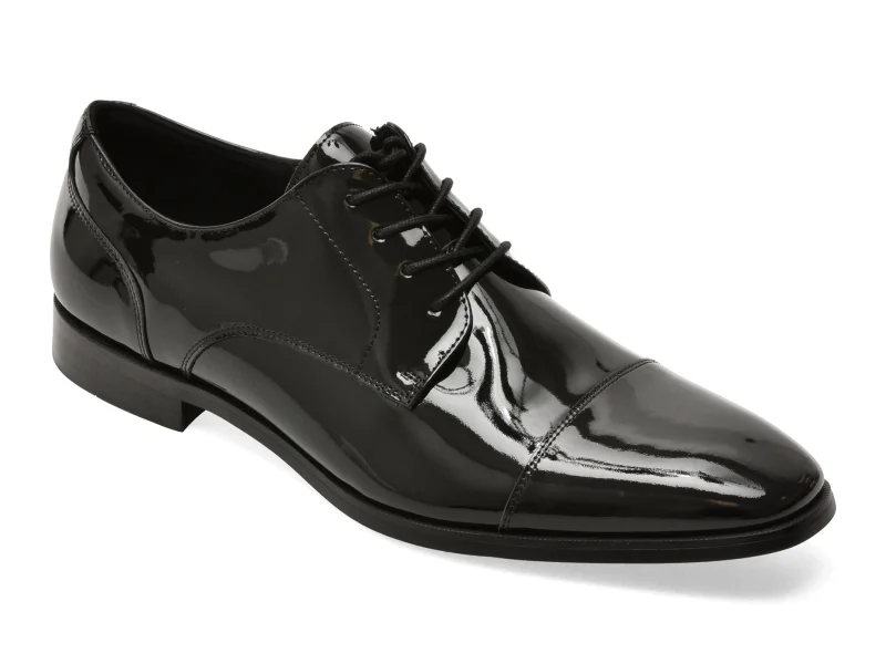 Pantofi eleganti ALDO negri, 13647019, din piele naturala lacuita