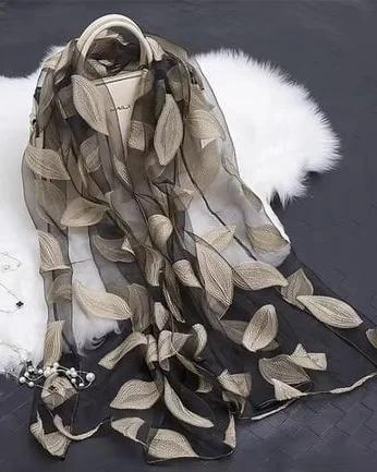 Esarfa de dama, eleganta, din organza, model 49