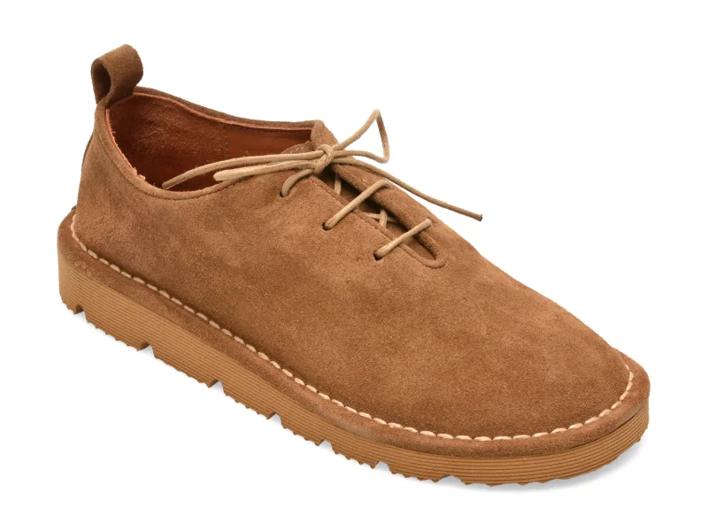 Pantofi GRYXX maro, 3642611, din piele intoarsa