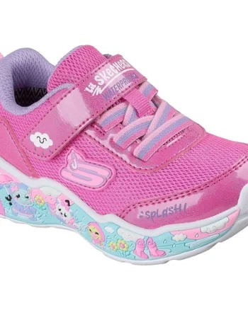 Pantofi sport copii Skechers Play Scene Shimmer Splash 303192N-PKLV