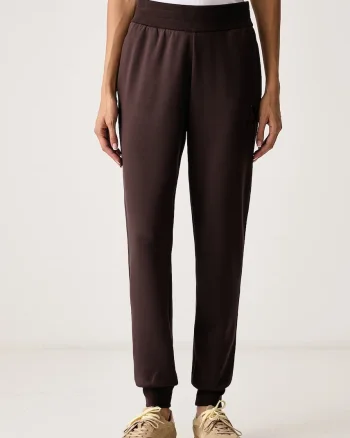 Armani Exchange  pantaloni de trening pentru femei cu vâscoză