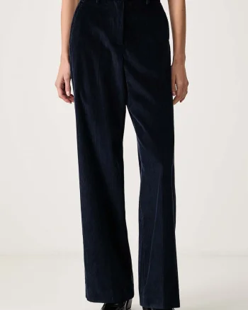 Weekend Max Mara  pantaloni pentru femei din catifea reiată WKDTANIA