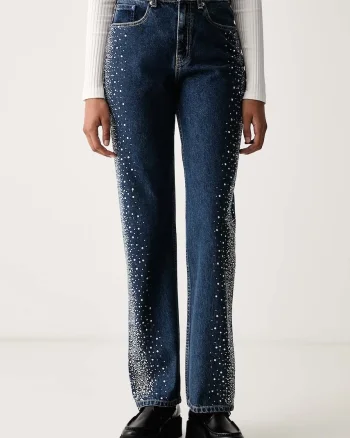 Karl Lagerfeld Jeans  blugi straight pentru femei