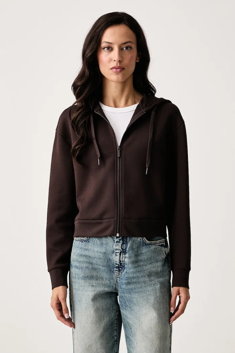 Armani Exchange  hanorac cu glugă pentru femei cu bumbac