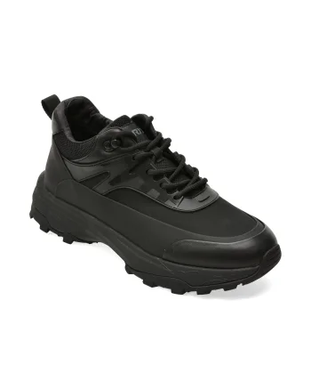 Ghete GRYXX negre, 923711, din piele ecologica