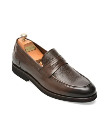 Mocasini eleganti LE COLONEL maro, 62254, din piele naturala