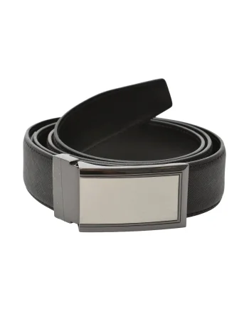 Curea ALDO neagra, ZYDEN 001, din piele ecologica