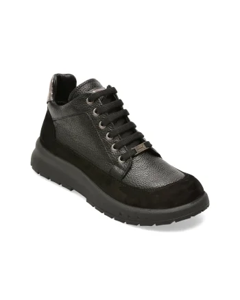 Ghete GRYXX negre, 2418053, din piele naturala
