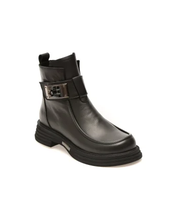 Ghete GRYXX negre, 4212720, din piele naturala