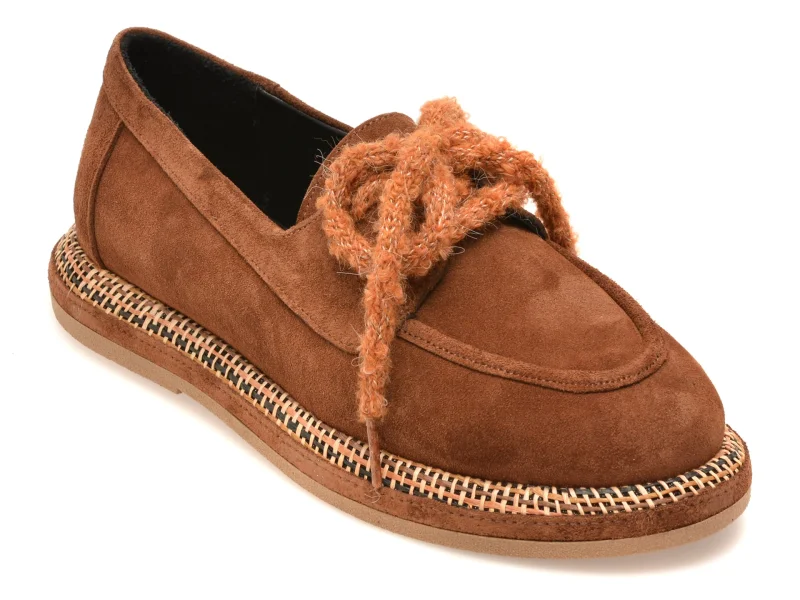 Mocasini GRYXX maro, 3701216, din piele intoarsa