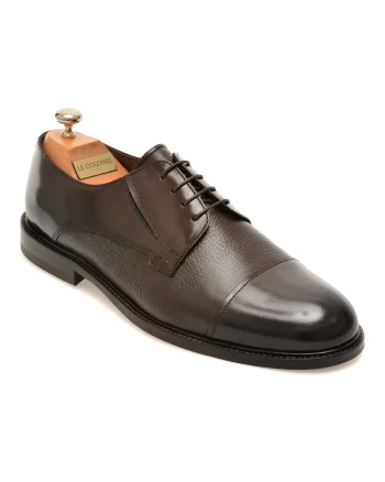 Pantofi eleganti LE COLONEL maro, 75303, din piele naturala
