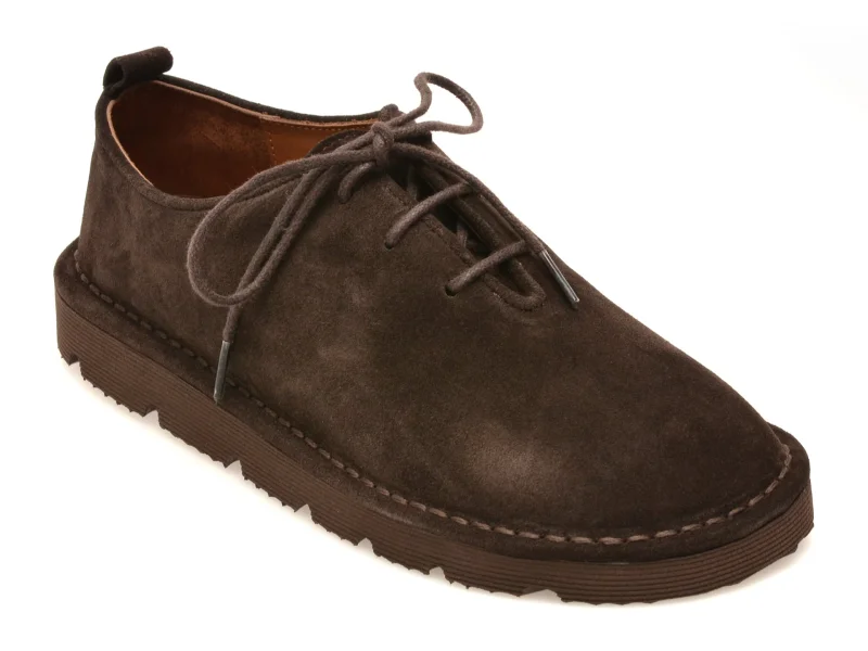Pantofi GRYXX maro, 3642611, din piele intoarsa