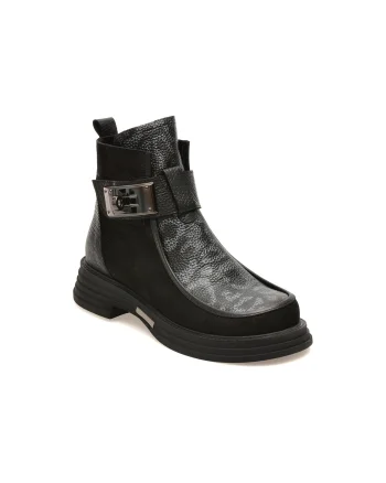 Ghete GRYXX negre, 4212720, din nabuc