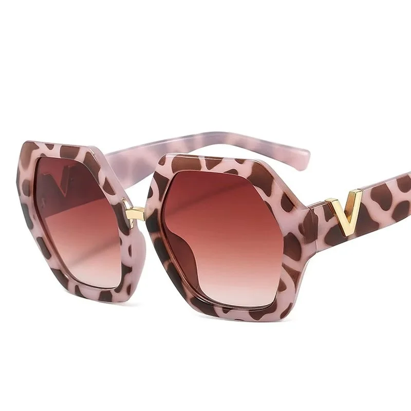 Ochelari de soare pentru femei, SG106, Leopard