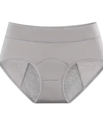 Chiloti Menstruali, Reutilizabili, Bumbac, CH075, Gri
