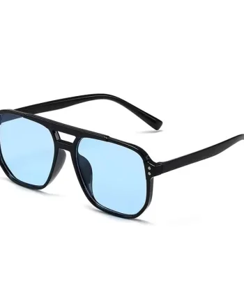 Ochelari de soare pentru femei, SG146, Negru/Albastru