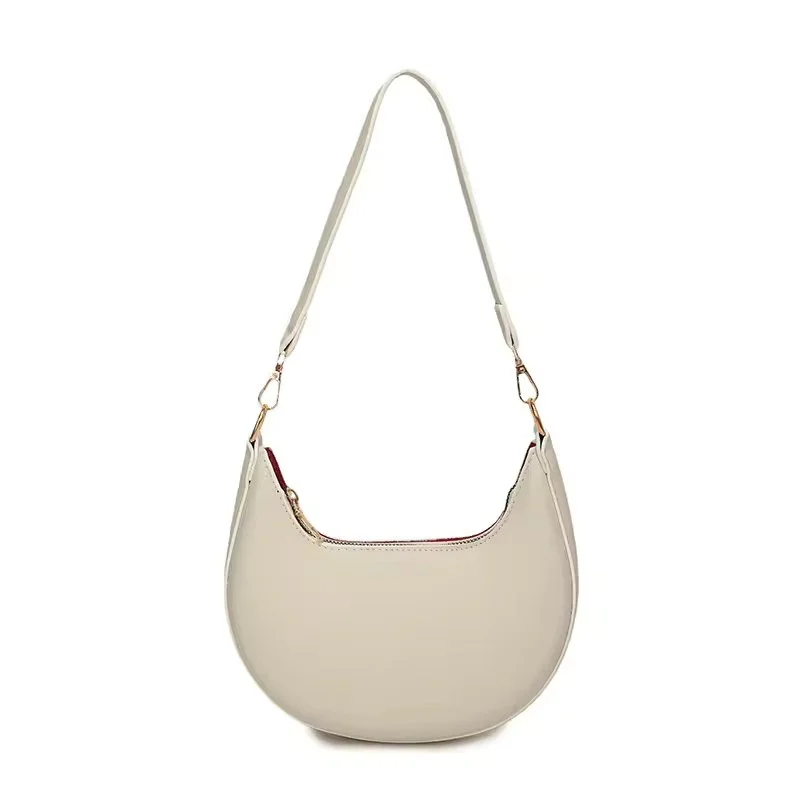 Geanta dama tip hobo Elenya GT3996, Alba