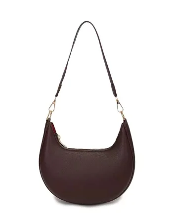 Geanta dama tip hobo Elenya GT3998, Maro
