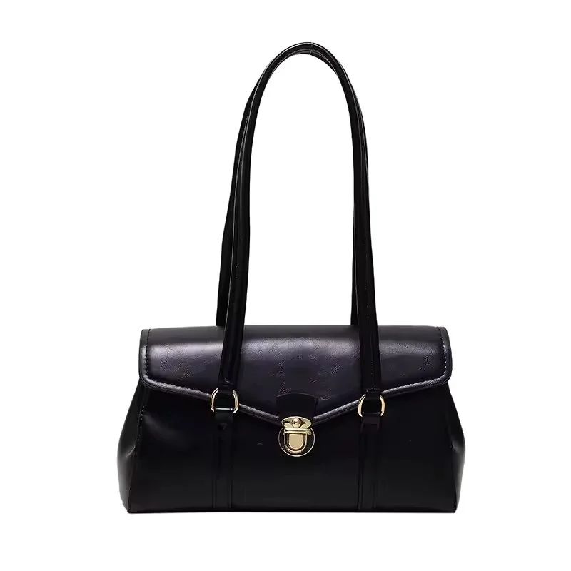 Geanta dama vintage Solena GT4005, Neagra