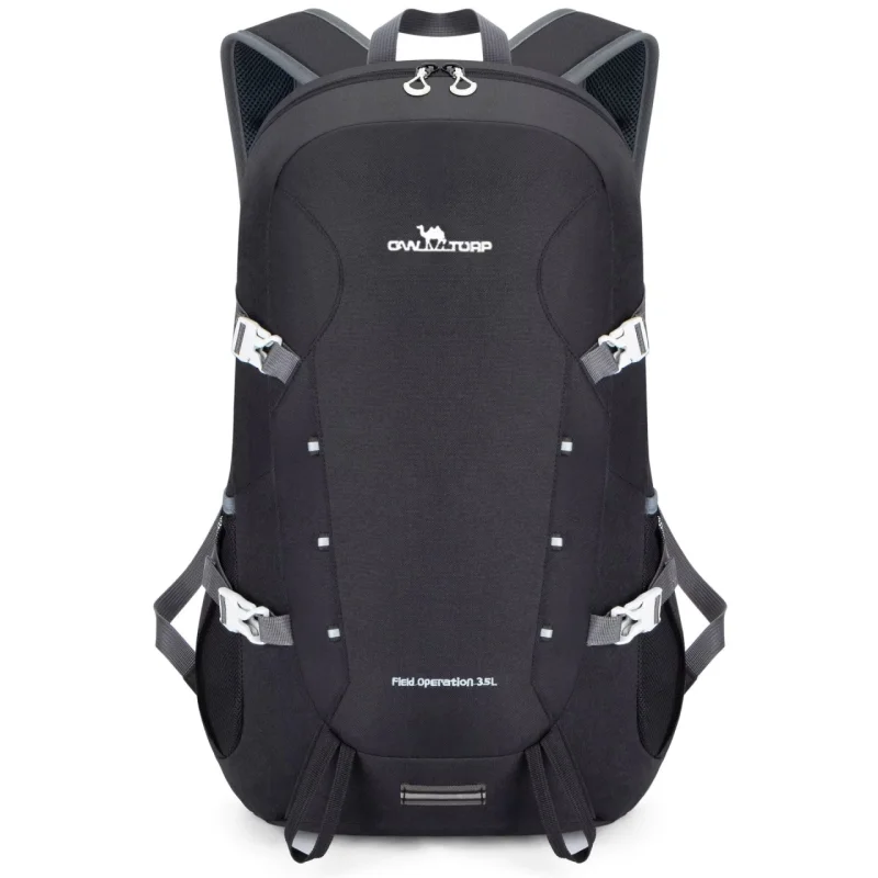Rucsac de calatorii si drumetii 35L, Remy GT4017, Negru