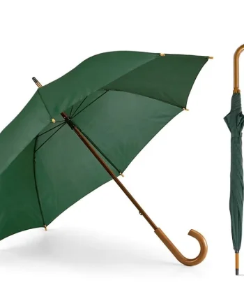 Umbrela cu maner lung, 8 spite, diametru 105 cm, UMB021, Verde