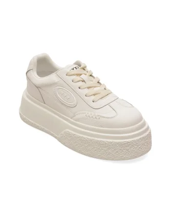 Pantofi sport GRYXX albi, 251212, din piele naturala
