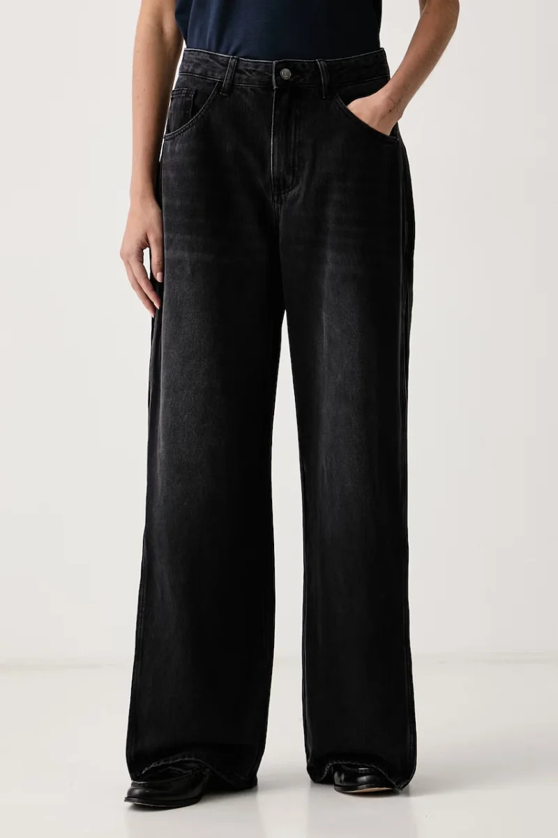 Eleh  blugi wide leg pentru femei