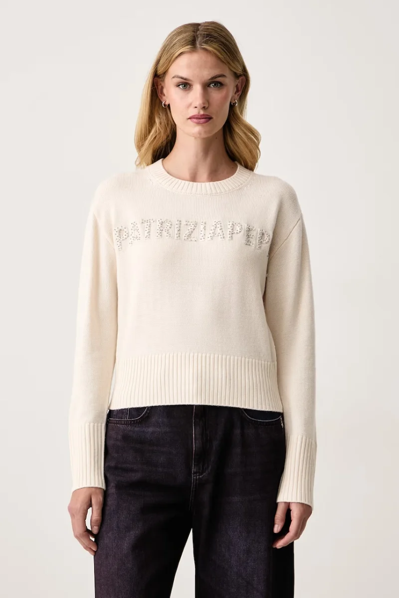 Patrizia Pepe  pulover loungewear pentru femei cu lână