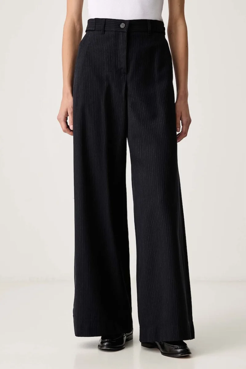Weekend Max Mara  pantaloni pentru femei cu lână WKDBRAVO