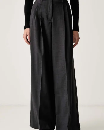 Weekend Max Mara  pantaloni pentru femei din lână WKDADELFI