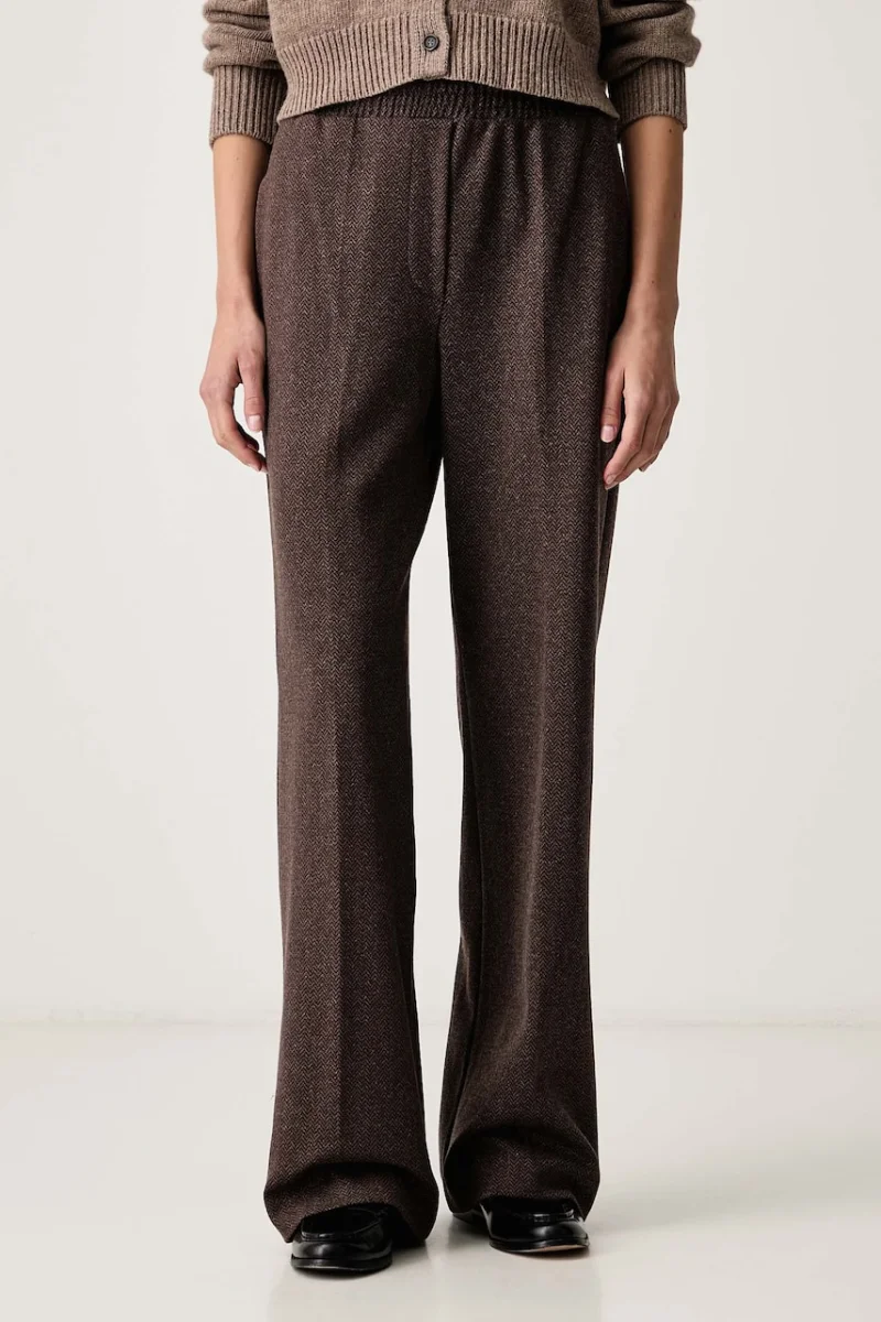Weekend Max Mara  pantaloni pentru femei cu amestec de lână WKDEDITTA
