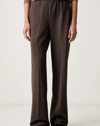 Weekend Max Mara  pantaloni pentru femei cu amestec de lână WKDEDITTA