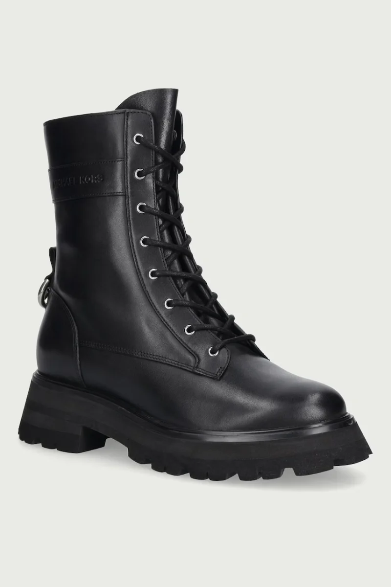 MICHAEL Michael Kors  bocanci cu platformă pentru femei din piele Caleb Lug Bootie