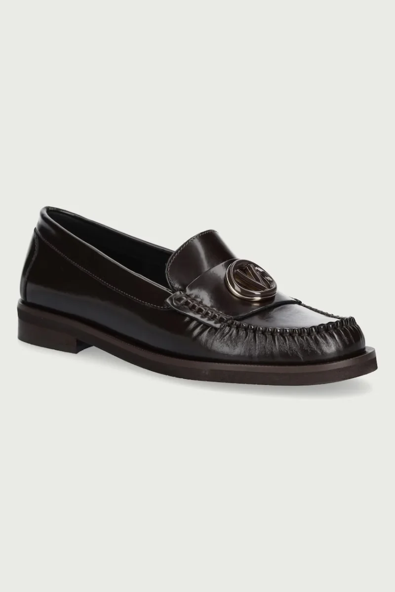Valentino  mocasini pentru femei din piele DRESS