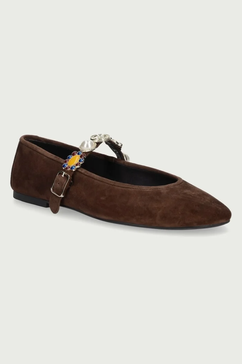 Jeffrey Campbell  balerini din nubuck Amarissa
