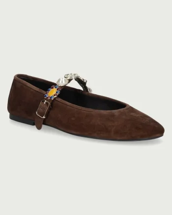 Jeffrey Campbell  balerini din nubuck Amarissa