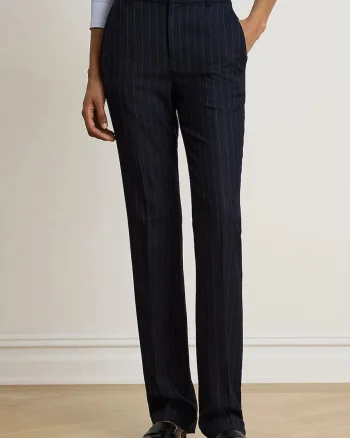Lauren Ralph Lauren  pantaloni straight pentru femei cu amestec de lână