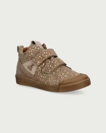 Froddo  pantofi pentru copii din piele întoarsă ROSARIO HIGH-TOP