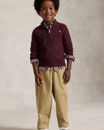 Polo Ralph Lauren  pantaloni pentru copii din bumbac
