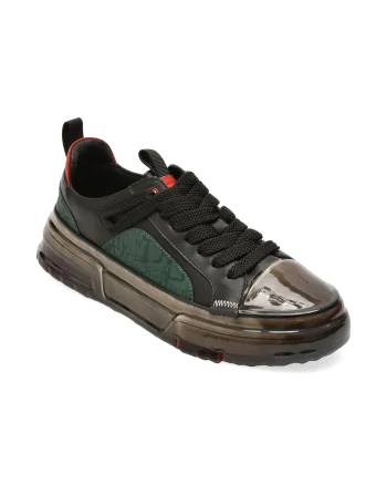 Pantofi sport GRYXX negri, 10881, din piele naturala