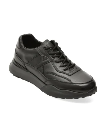 Pantofi sport GRYXX negri, 1331, din piele naturala