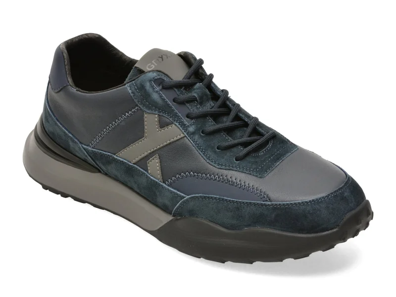 Pantofi sport GRYXX albastri, 1331, din piele naturala