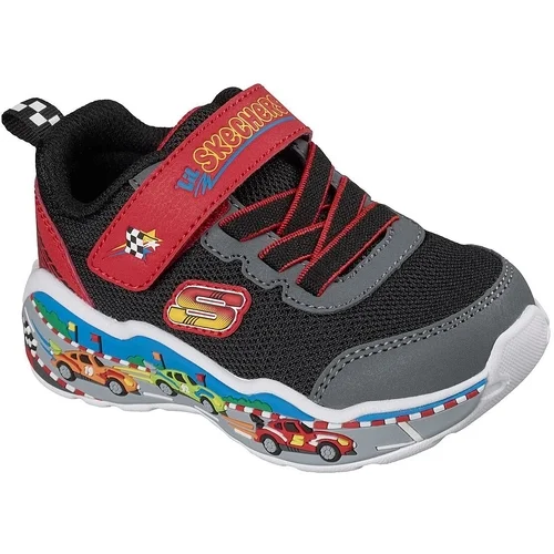 Pantofi sport copii Skechers Play Scene 407312N-BKRD